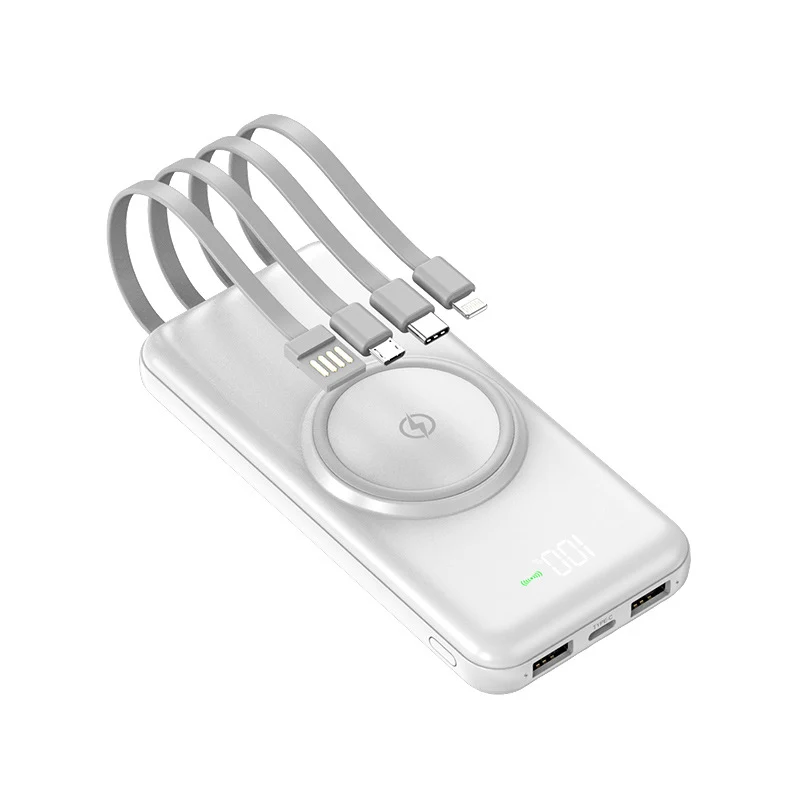 Powerbank mit integriertem Ladegerät Skanto
