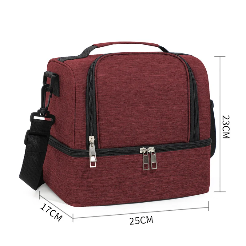 Isolierte Picknicktasche mit praktischen Fächern Skanto