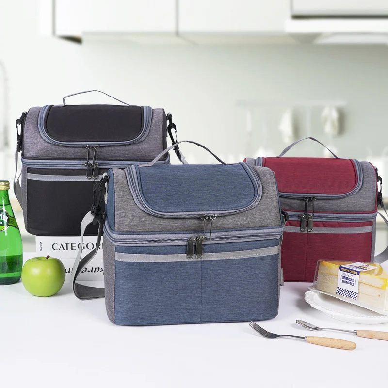 Isolierte Picknicktasche mit mehreren Fächern Skanto