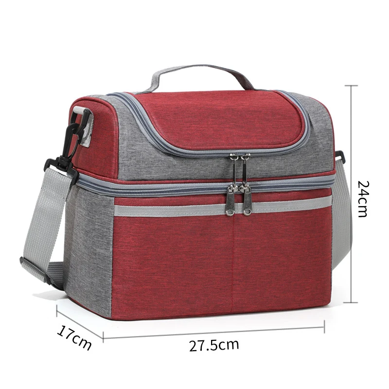 Isolierte Picknicktasche mit mehreren Fächern Skanto