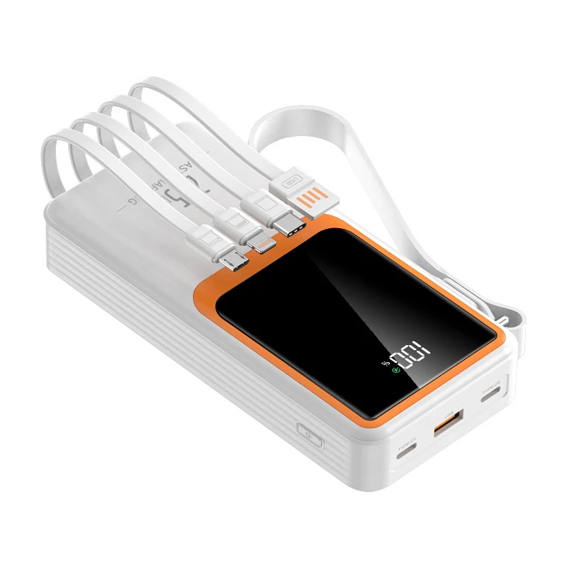 Kompakte Powerbank mit Digitalanzeige Skanto