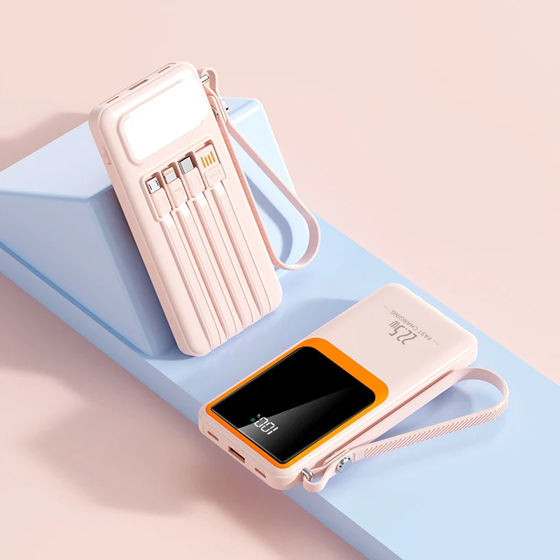 Kompakte Powerbank mit Digitalanzeige Skanto
