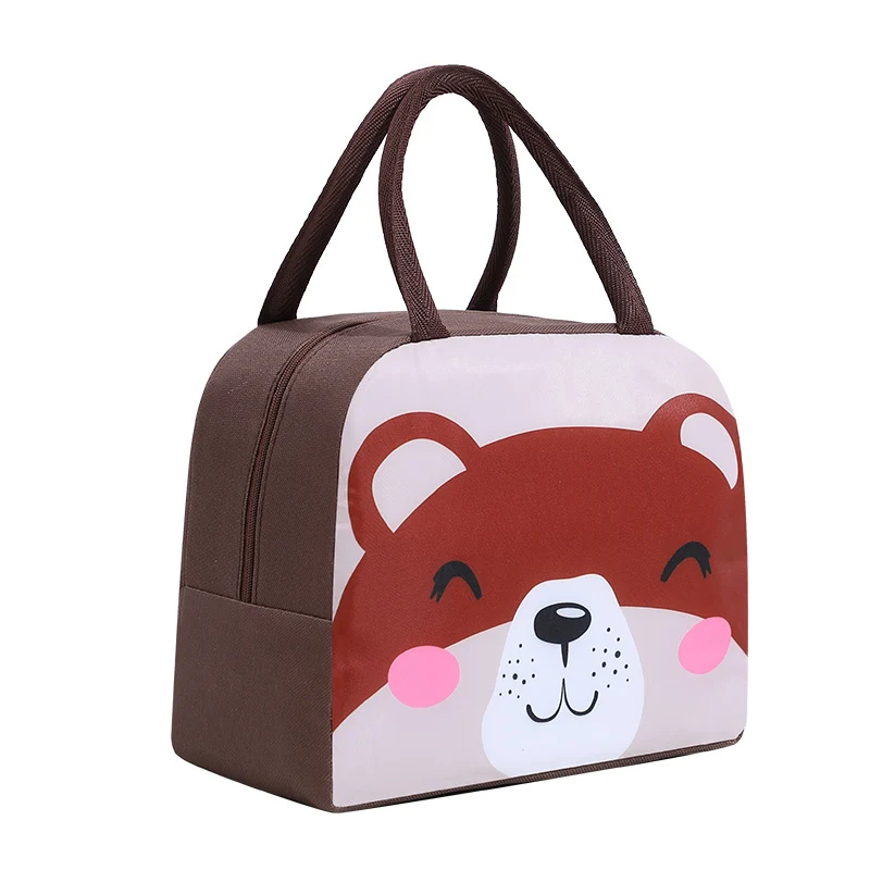 Isolierte Lunchtasche mit verspieltem Fuchs-Design Skanto