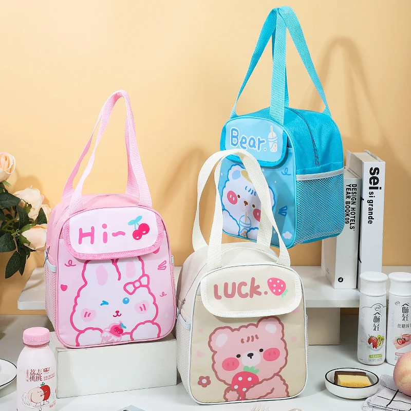 Isolierte Lunchtasche mit niedlichem Tiermotiv Skanto
