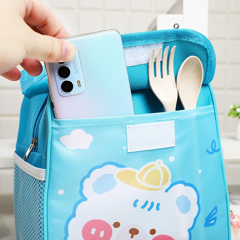 Isolierte Lunchtasche mit niedlichem Tiermotiv Skanto