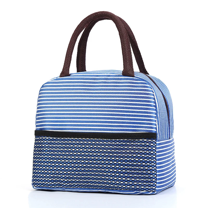 Isolierte Lunchtasche mit stilvollen Streifen Skanto