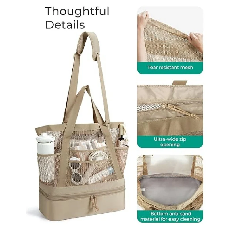Kühltasche mit multifunktionalen Fächern Skanto