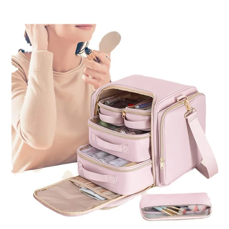 Kosmetiktasche mit mehreren Fächern Skanto