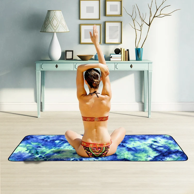 Sport- und Yogamatte mit rutschfester Oberfläche und einzigartigem Design Skanto