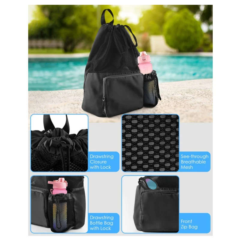 Sportlicher Mesh-Rucksack mit isoliertem Seitenfach Skanto