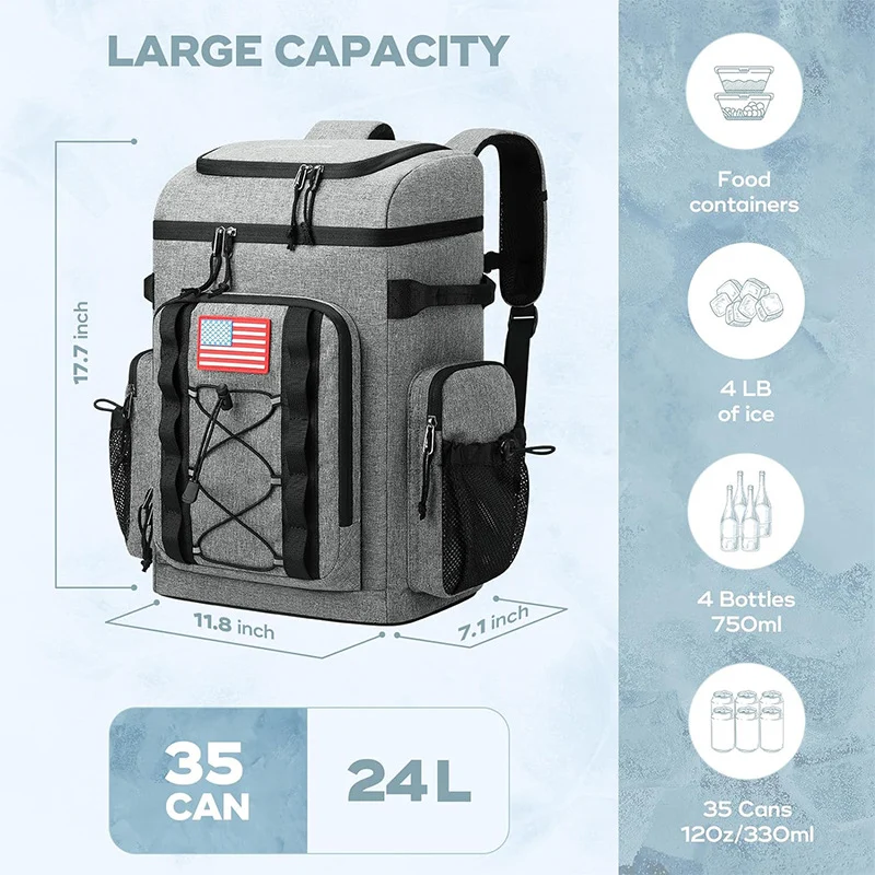 Sportlicher Allround-Rucksack mit multifunktionalen Fächern Skanto