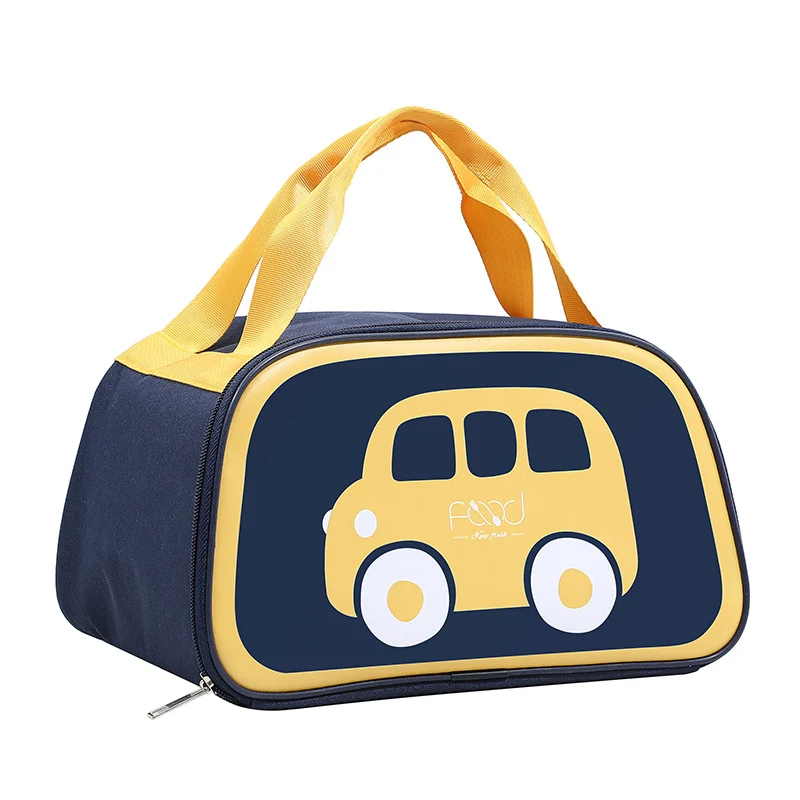 Isolierte Lunchtasche mit lustigem Fahrzeug-Design Skanto