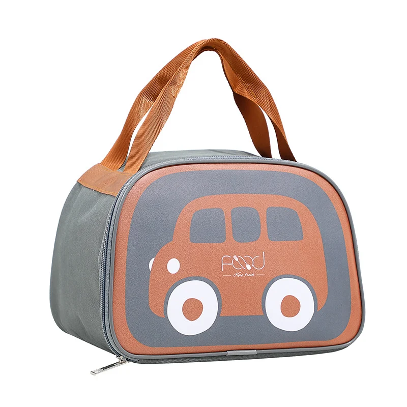 Isolierte Lunchtasche mit lustigem Fahrzeug-Design Skanto