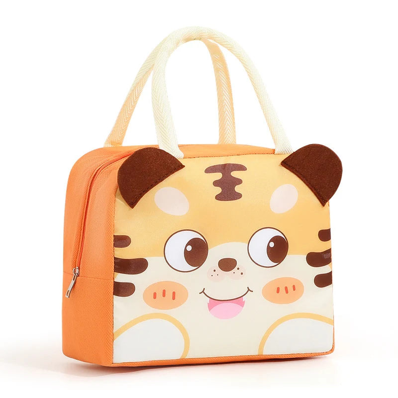 Isolierte Lunchtasche im lustigen Krokodil-Design Skanto