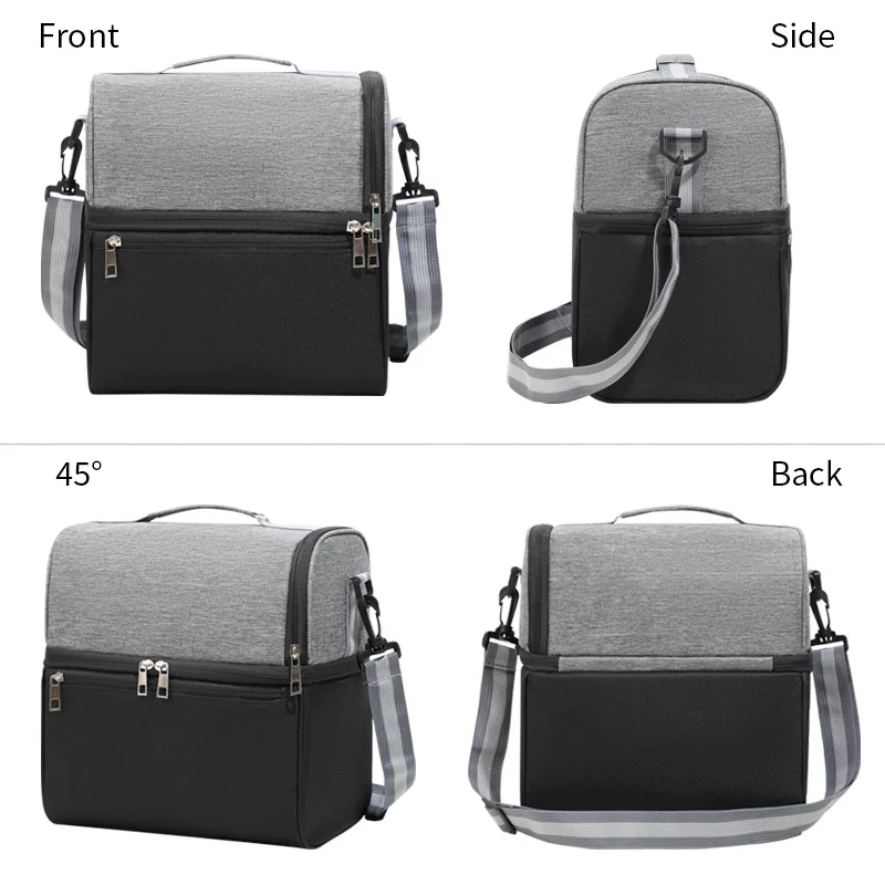 Isolierte Kühltasche mit praktischen Fächern Skanto