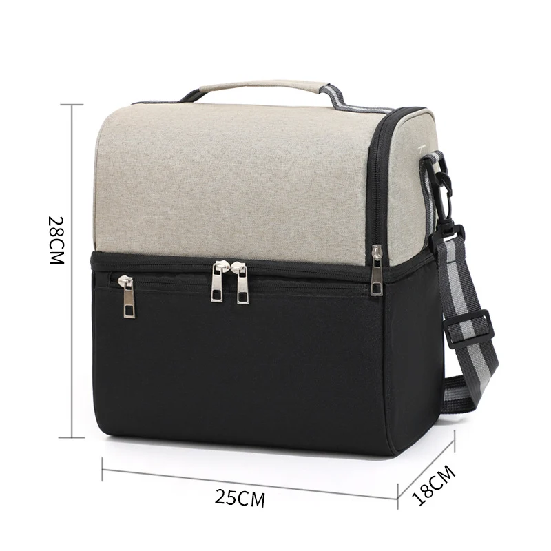 Isolierte Kühltasche mit praktischen Fächern Skanto
