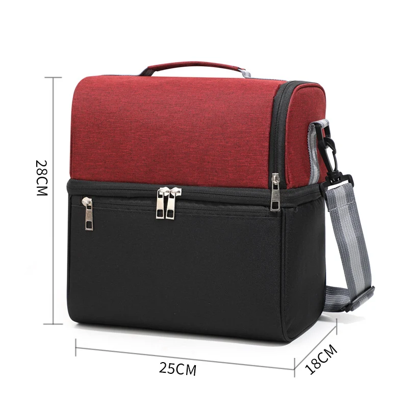 Isolierte Kühltasche mit praktischen Fächern Skanto