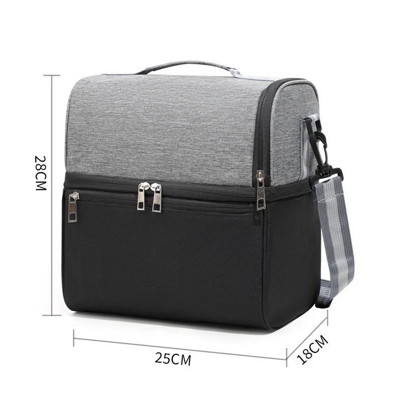 Isolierte Kühltasche mit praktischen Fächern Skanto