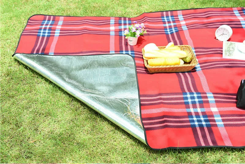 Praktische Picknickdecke mit wasserdichter Unterseite Skanto