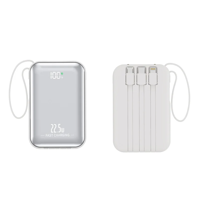 Kompakte Powerbank mit Schnellladefunktion Skanto