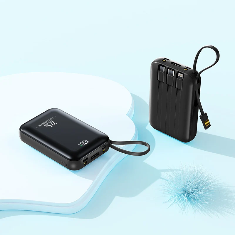Kompakte Powerbank mit Schnellladefunktion Skanto