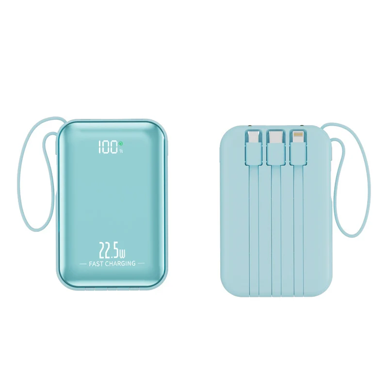 Kompakte Powerbank mit Schnellladefunktion Skanto