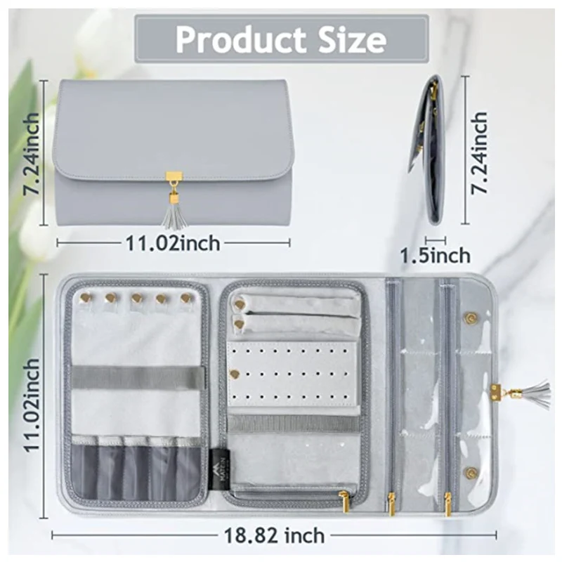 Schmuck-Organizer-Tasche Skanto
