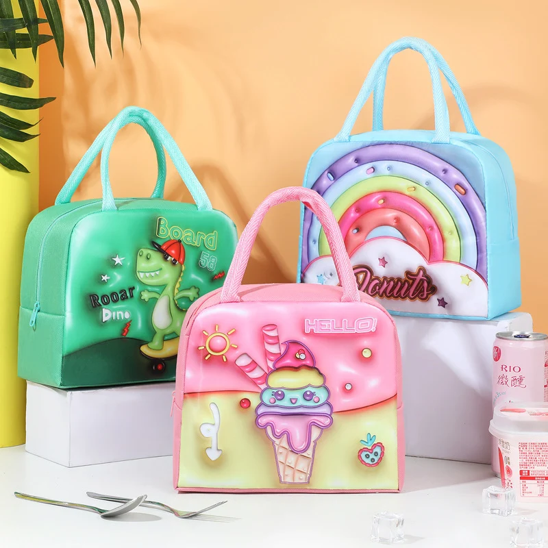 Bunte Einhorn-Lunchtasche Skanto