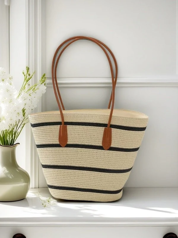Handgefertigte Strandtasche Skanto