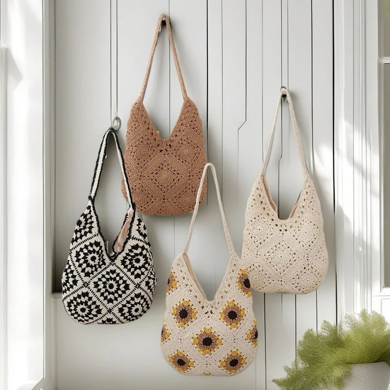 Handgefertigte Hobo Bag Skanto