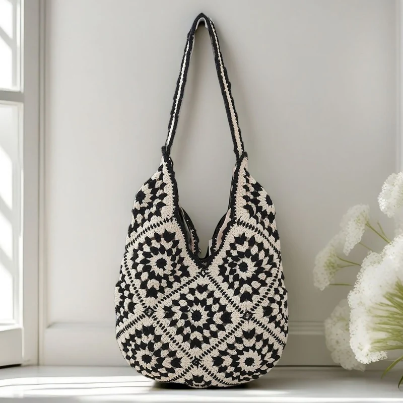 Handgefertigte Hobo Bag Skanto