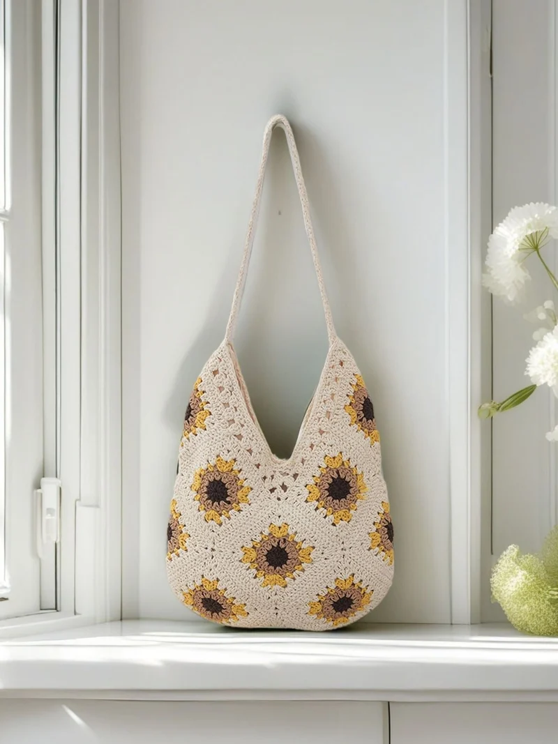 Handgefertigte Hobo Bag Skanto