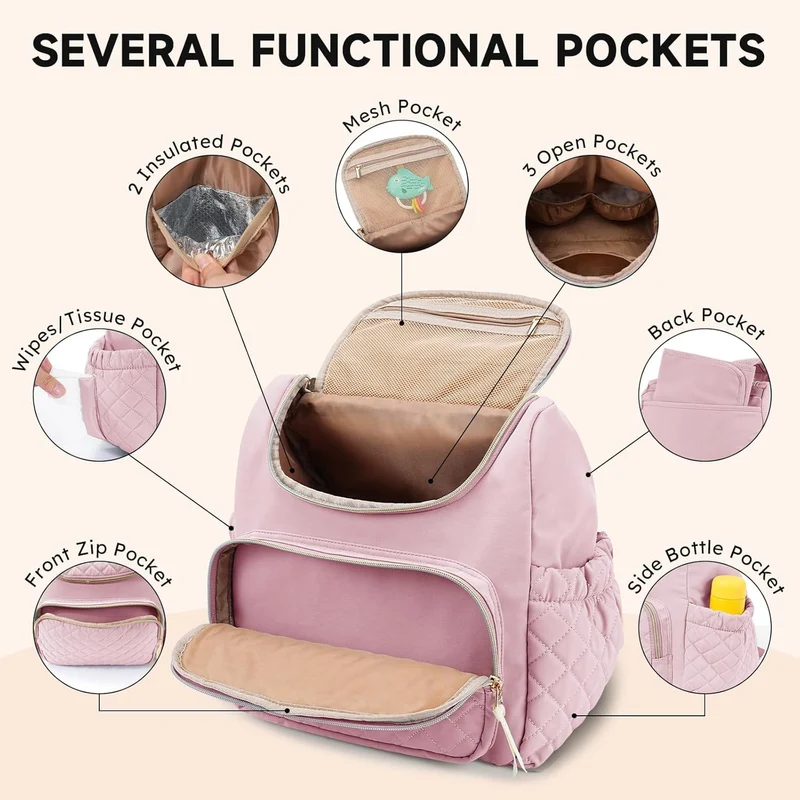 Praktischer Rucksack mit integriertem Organizer Skanto