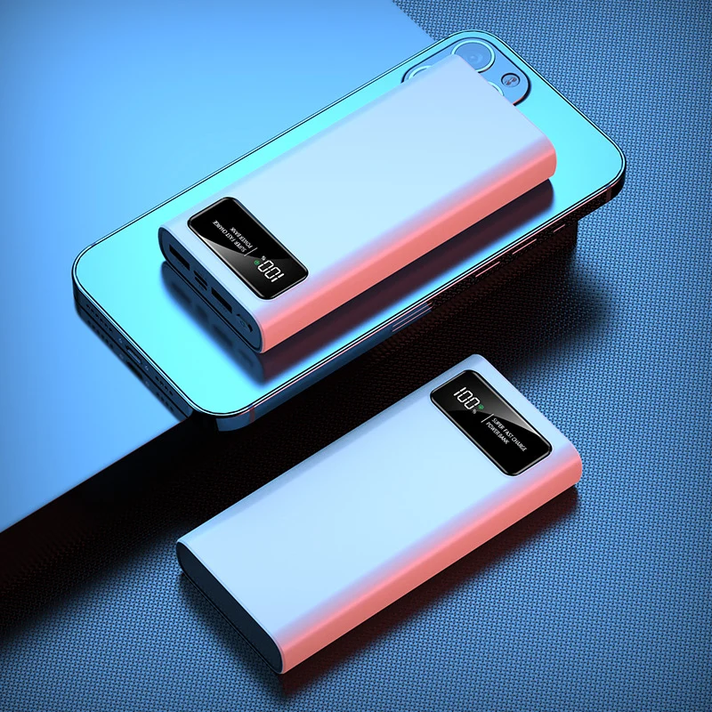 Hochleistungs-Powerbank mit digitaler Restanzeige und Schnellladefunktion Skanto