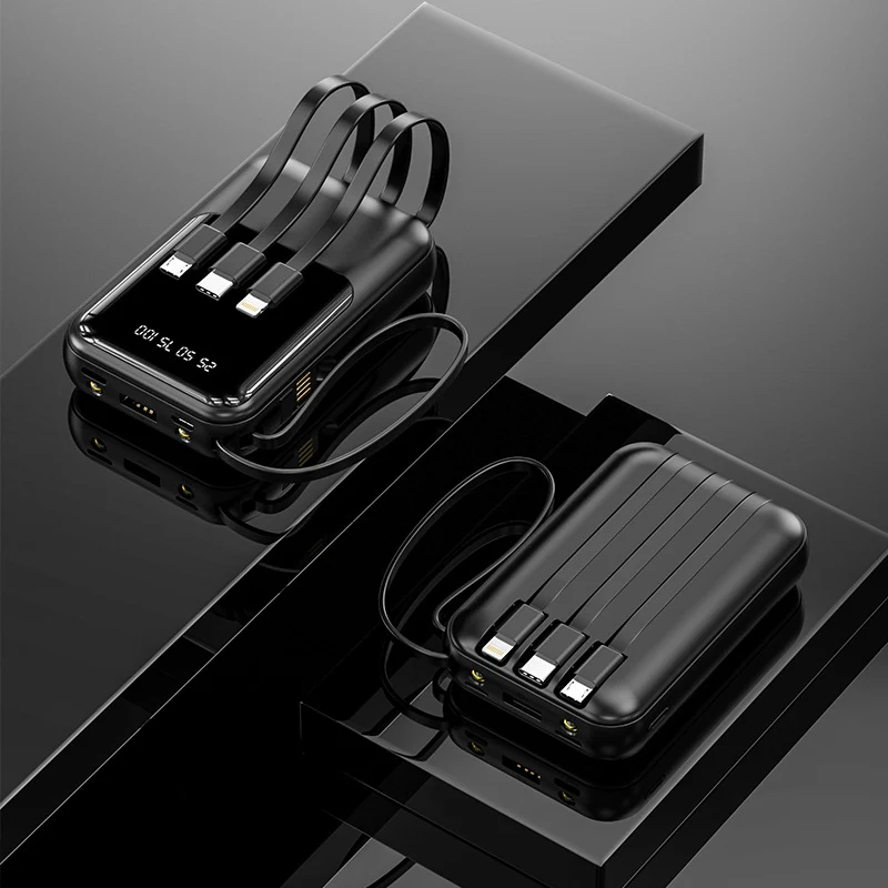 Powerbank mit multifunktionalen Anschlüssen Skanto