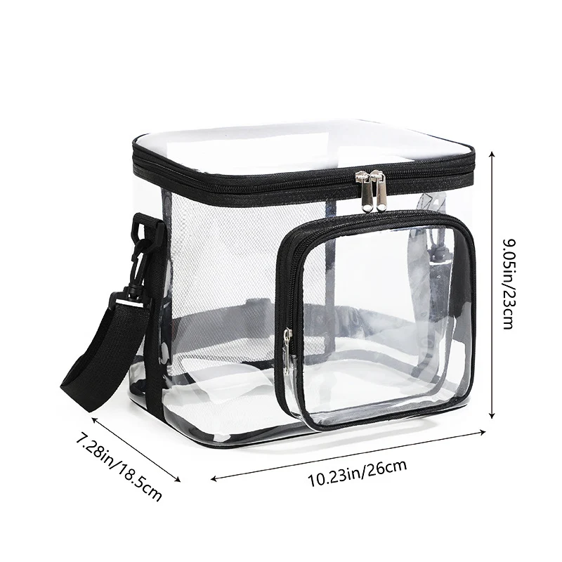 Transparente Kosmetiktasche Skanto