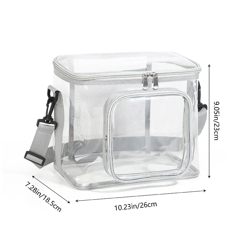 Transparente Kosmetiktasche Skanto