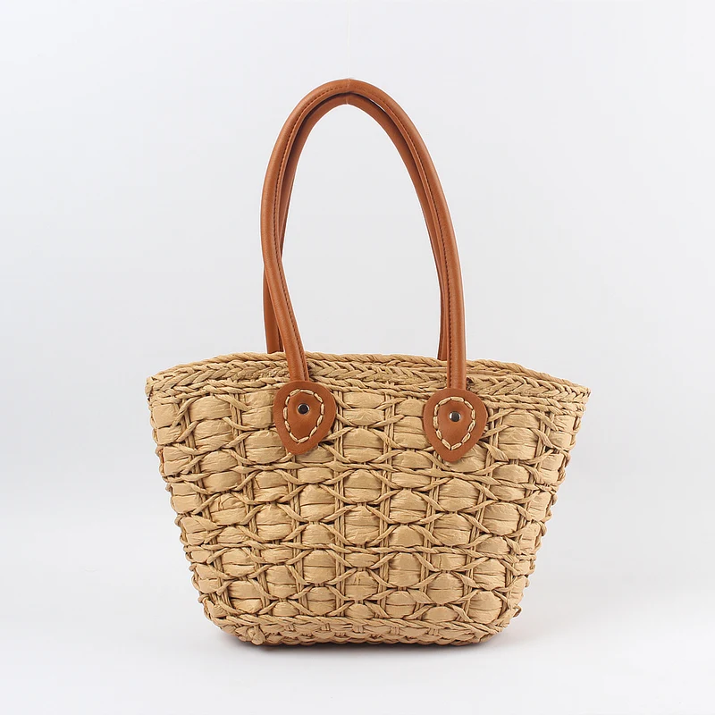 Geflochtene Strohtasche Skanto