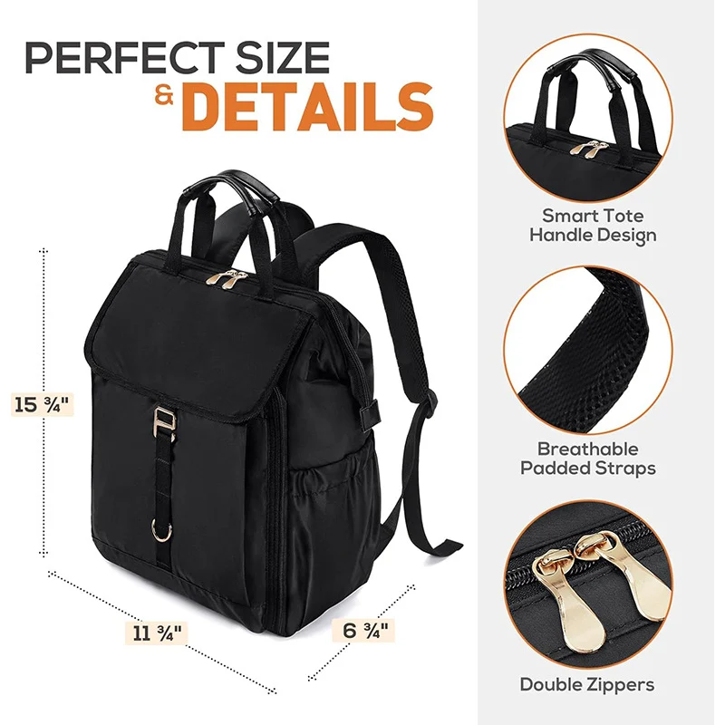 Vielseitiger und stilvoller Rucksack mit isoliertem Fach Skanto