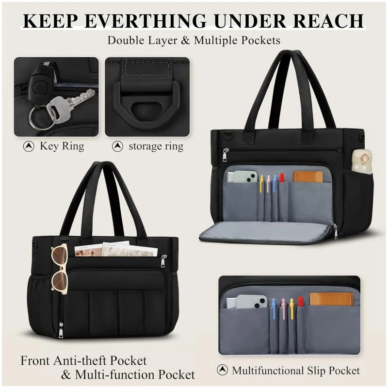 Praktische Laptoptasche mit Organizer Skanto
