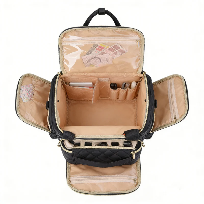 Gepolsterte Reisetasche mit Doppelfach Skanto