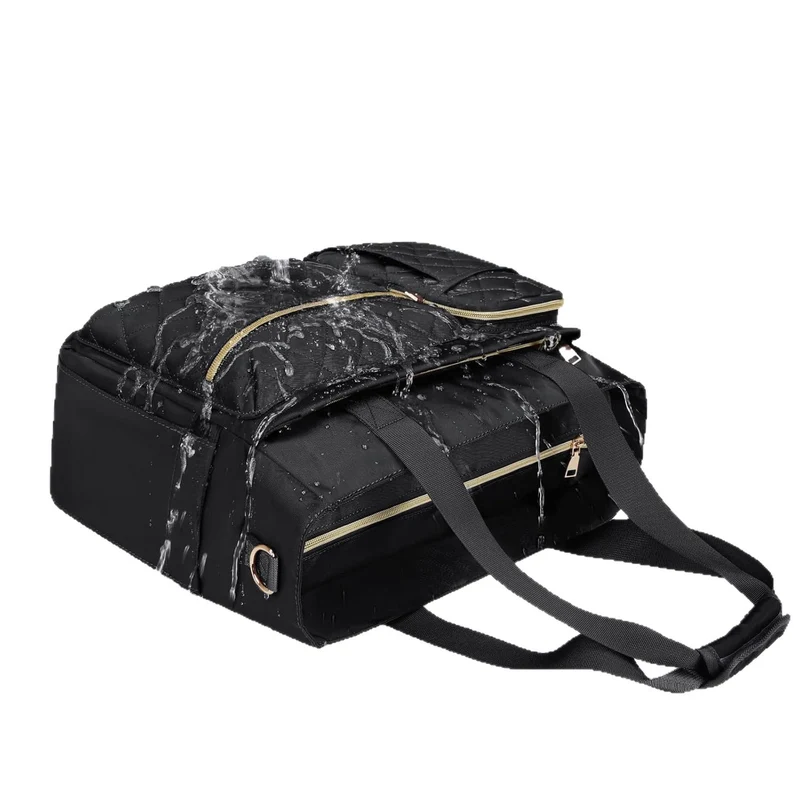Gepolsterte Multifunktions-Handtasche mit Organizer Skanto