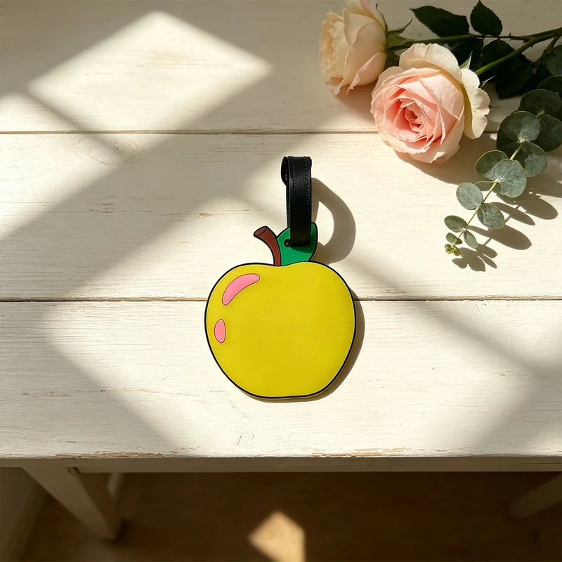 Lustiger Apfel-Gepäckanhänger Skanto