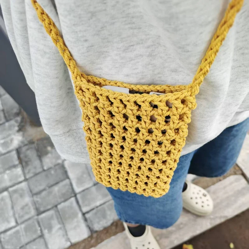 Handgeknüpfte Schultertasche Skanto