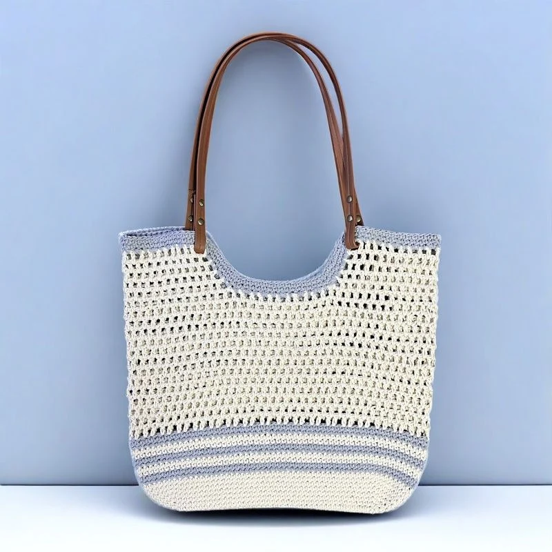 Handgemachte Makramee Strandtasche Skanto