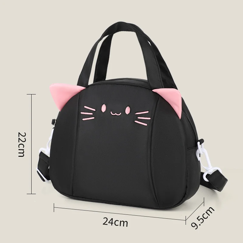 Umhängetasche mit lustigem Katzen-Motiv Skanto