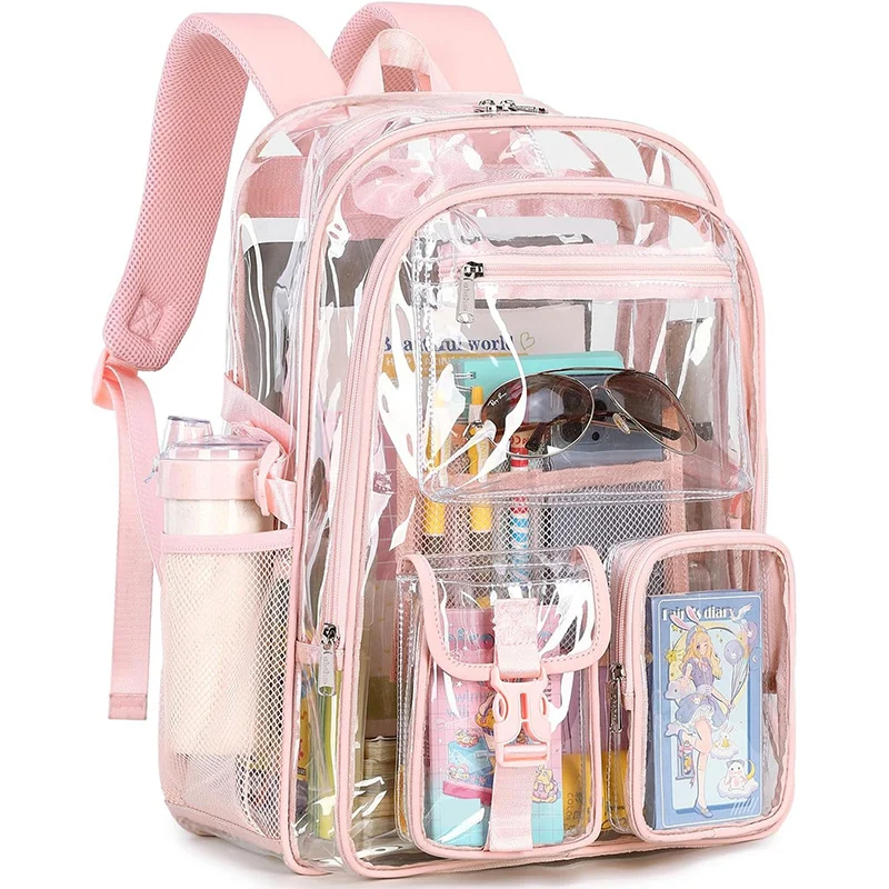 Transparenter multifunktionaler Schulrucksack Skanto