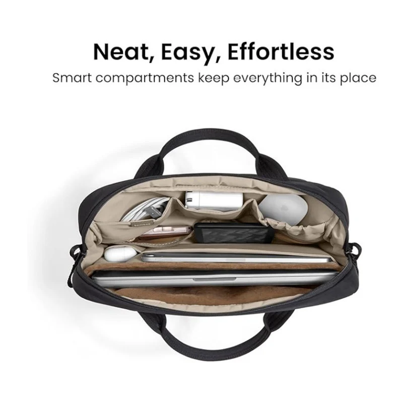 Gepolsterte Laptoptasche mit elegantem Wellenmuster Skanto