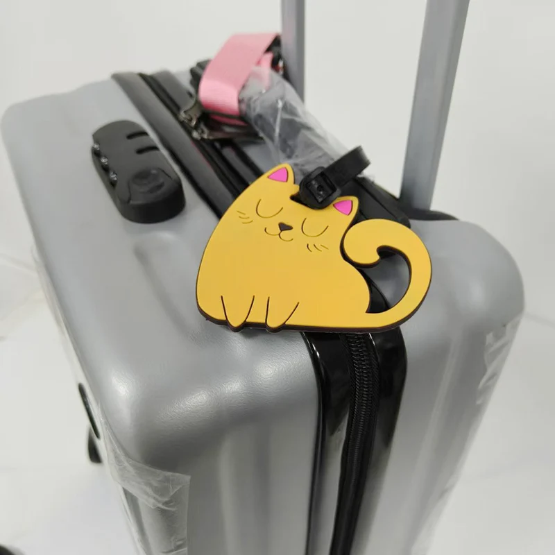 Niedlicher Katzen-Gepäckanhänger Skanto