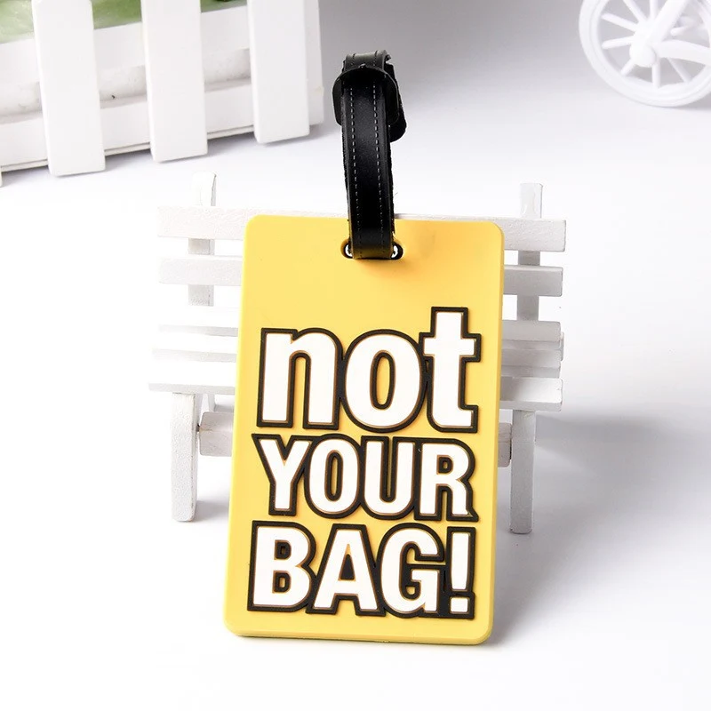 Kreative Spruch-Taschenanhänger Skanto